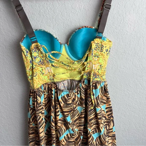 Maaji Lavender Lemonade Dress A Line Pleated Mini - Picture 9 of 12